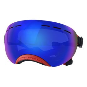 UV Protection Pet Windproof Goggles (Option: Red Frame Blue Lens)