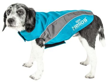 Helios Octane Softshell Neoprene Satin Reflective Dog Jacket w/ Blackshark technology (size: small)