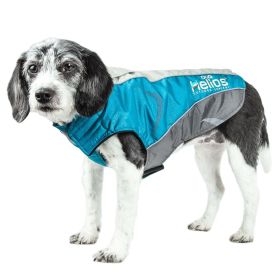 Helios Altitude-Mountaineer Wrap-Velcro Protective Waterproof Dog Coat w/ Blackshark technology (size: small)