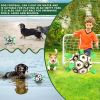 Dog Toys Interactive Pet Football Toys With Grab Tabs Dog Outdoor Training Soccer Pet Bite Chew Balls For Dog Accessories