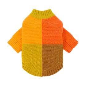 Dog Sweater Acrylic Pet Clothing (Option: Yellow-No 6)