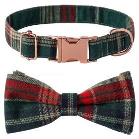 Pet Bow Dog Collar Metal Buckle (Option: Regular Style 3-M)